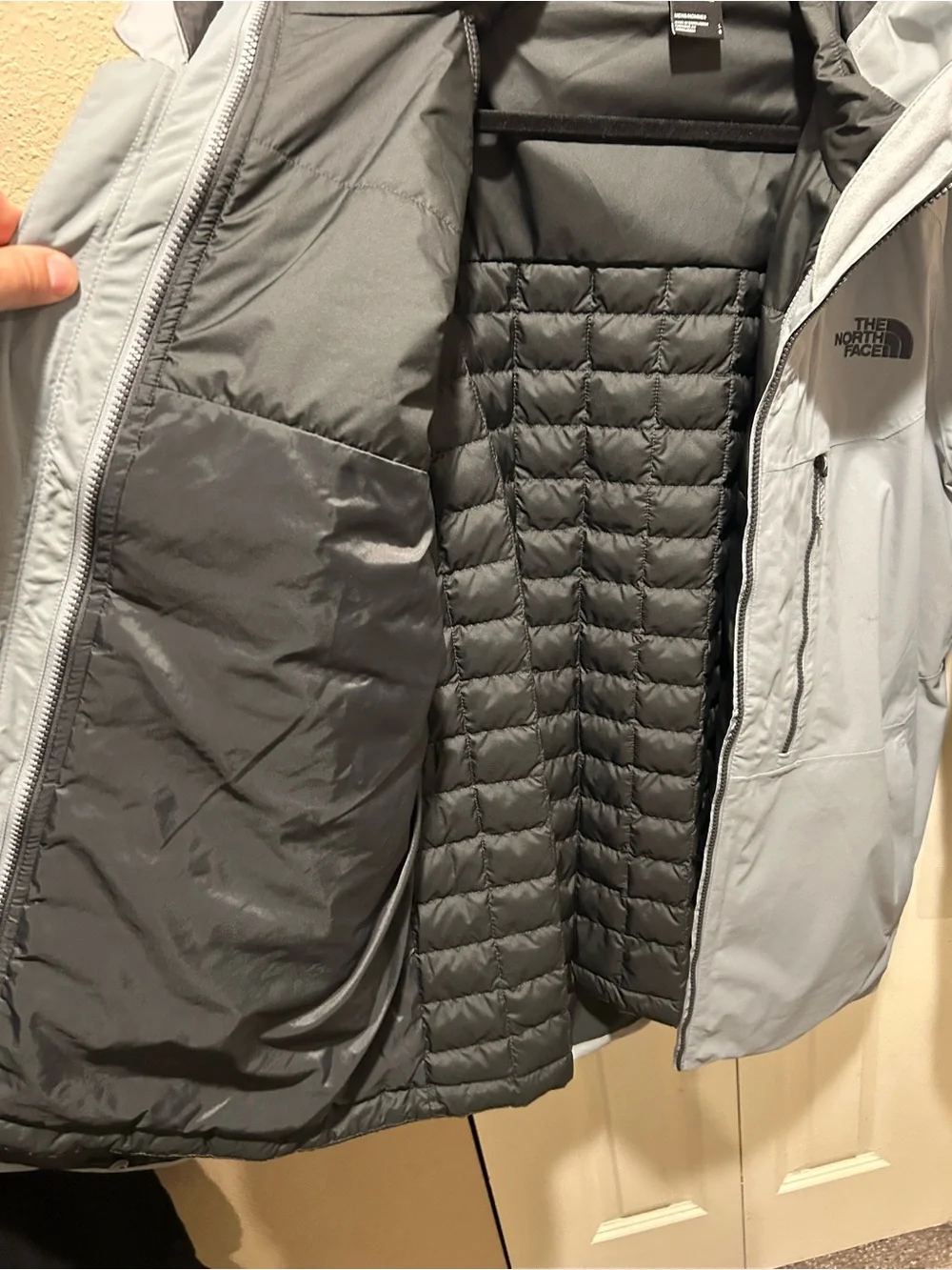 The North Face Valley View Jacket Rainstopper Winter Puffer 2 in 1 , Large